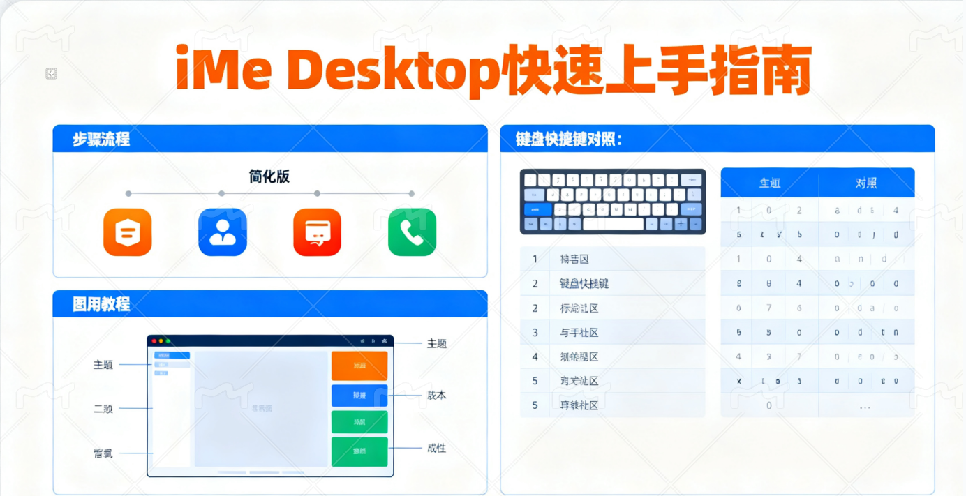 如何快速掌握 iMe Desktop：全面教程