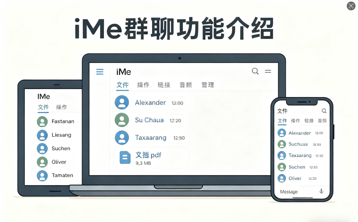 iMe群聊功能全攻略，新手必看