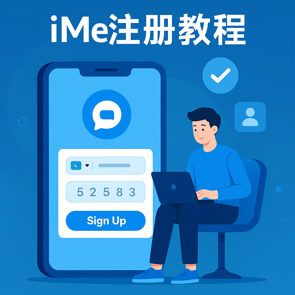 如何注册iMe账号？超详细步骤